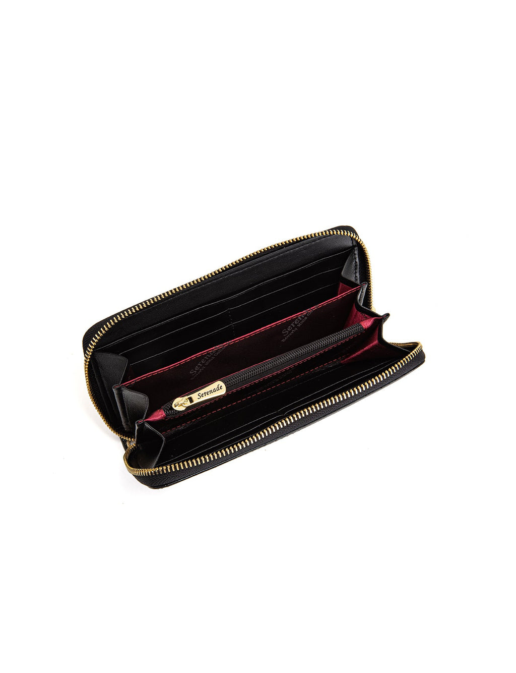 AMBRETTA ZIP AROUND LEATHER RFID WALLET- WSF4316