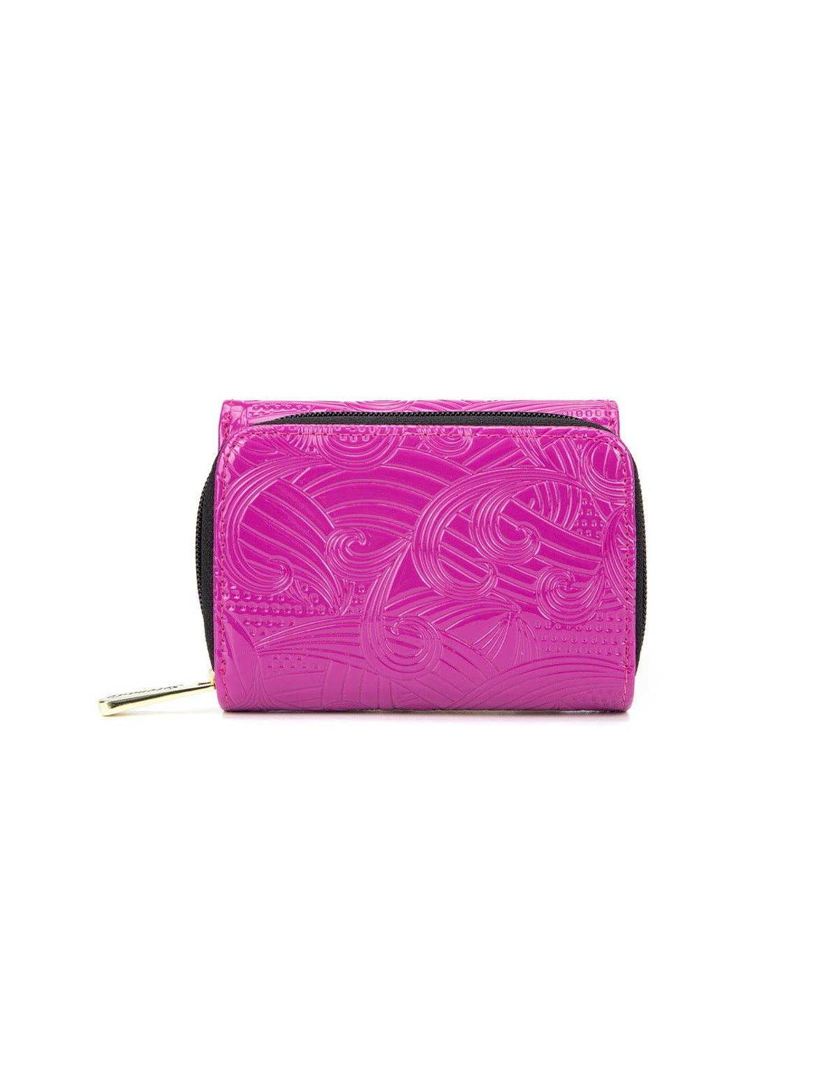 AMIRA SML PATENT LEATHER WALLET WITH RFID- WSF4503-MAG