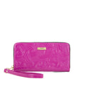 AMIRA ZIP AROUND LEATHER RFID WALLET- WSF4516-MAG