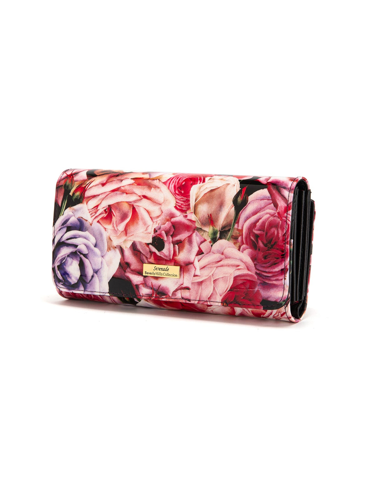 ROSEMARIE LARGE  PATENT LEATHER WALLET WITH RFID- WSF4701
