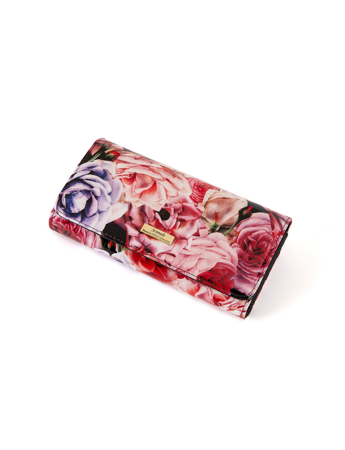 ROSEMARIE LARGE  PATENT LEATHER WALLET WITH RFID- WSF4701