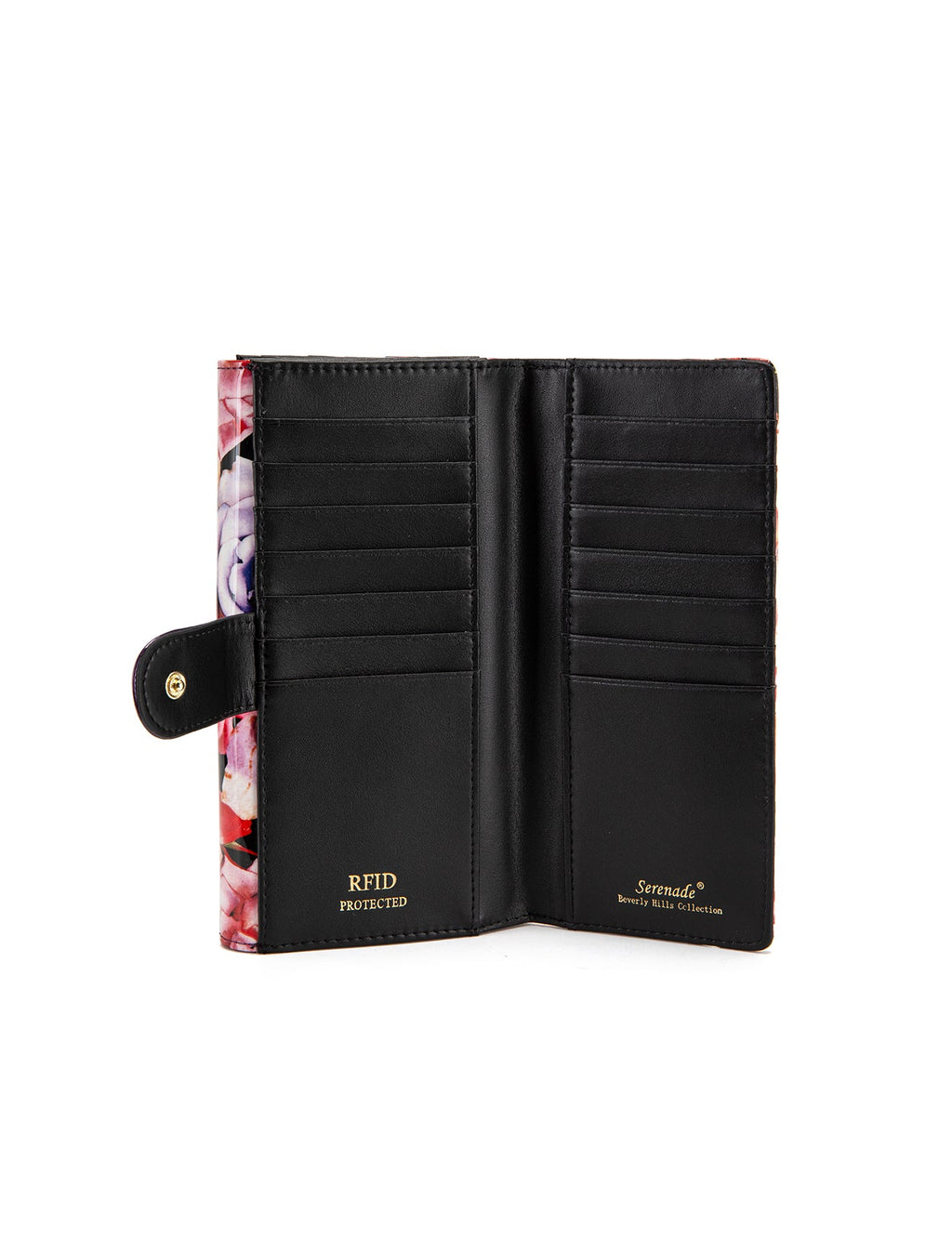 ROSEMARIE LARGE  PATENT LEATHER WALLET WITH RFID- WSF4701