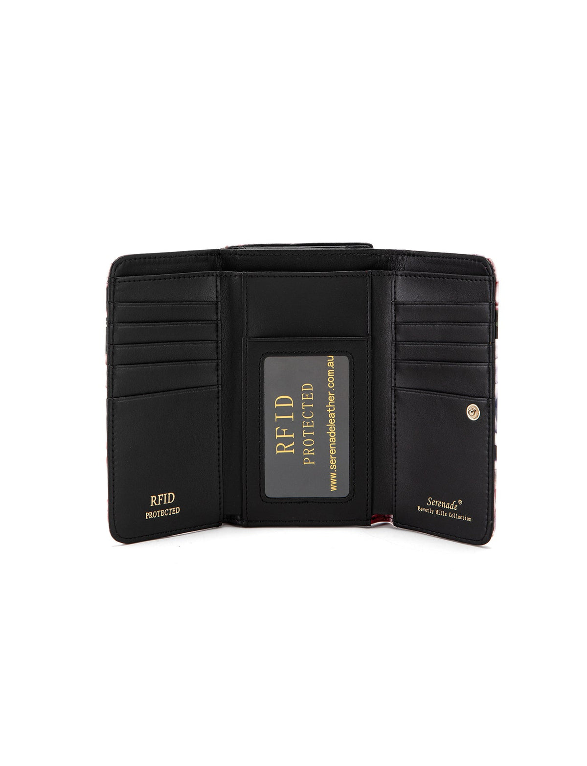 ROSEMARIE MEDIUM PATENT LEATHER WALLET WITH RFID- WSF4702