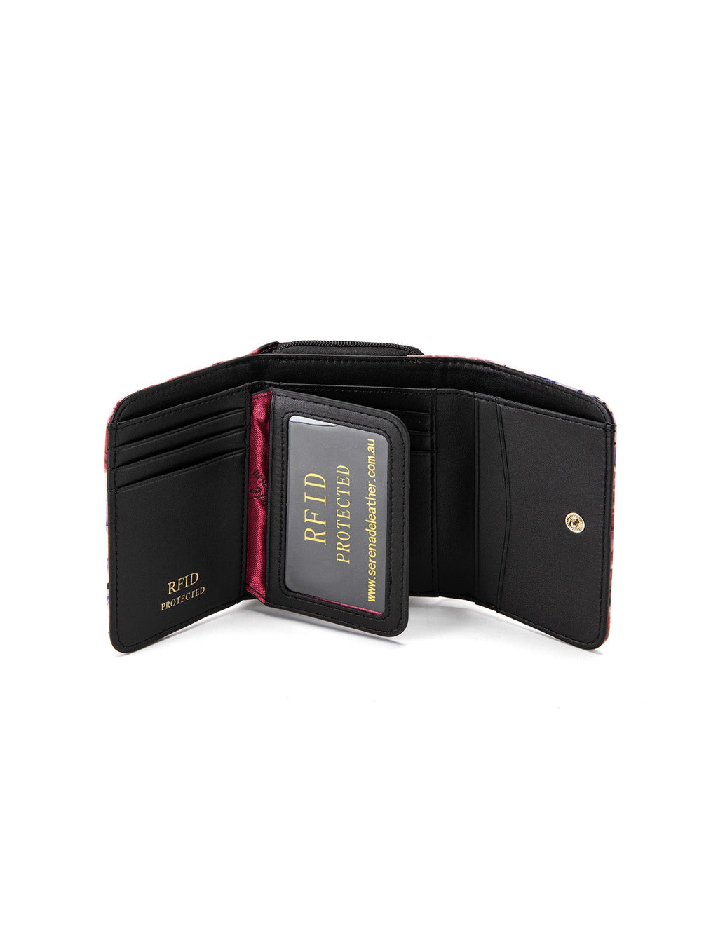 ROSEMARIE SML PATENT LEATHER WALLET WITH RFID- WSF4703