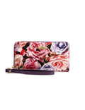 ROSEMARIE ZIP AROUND LEATHER RFID WALLET- WSF4716