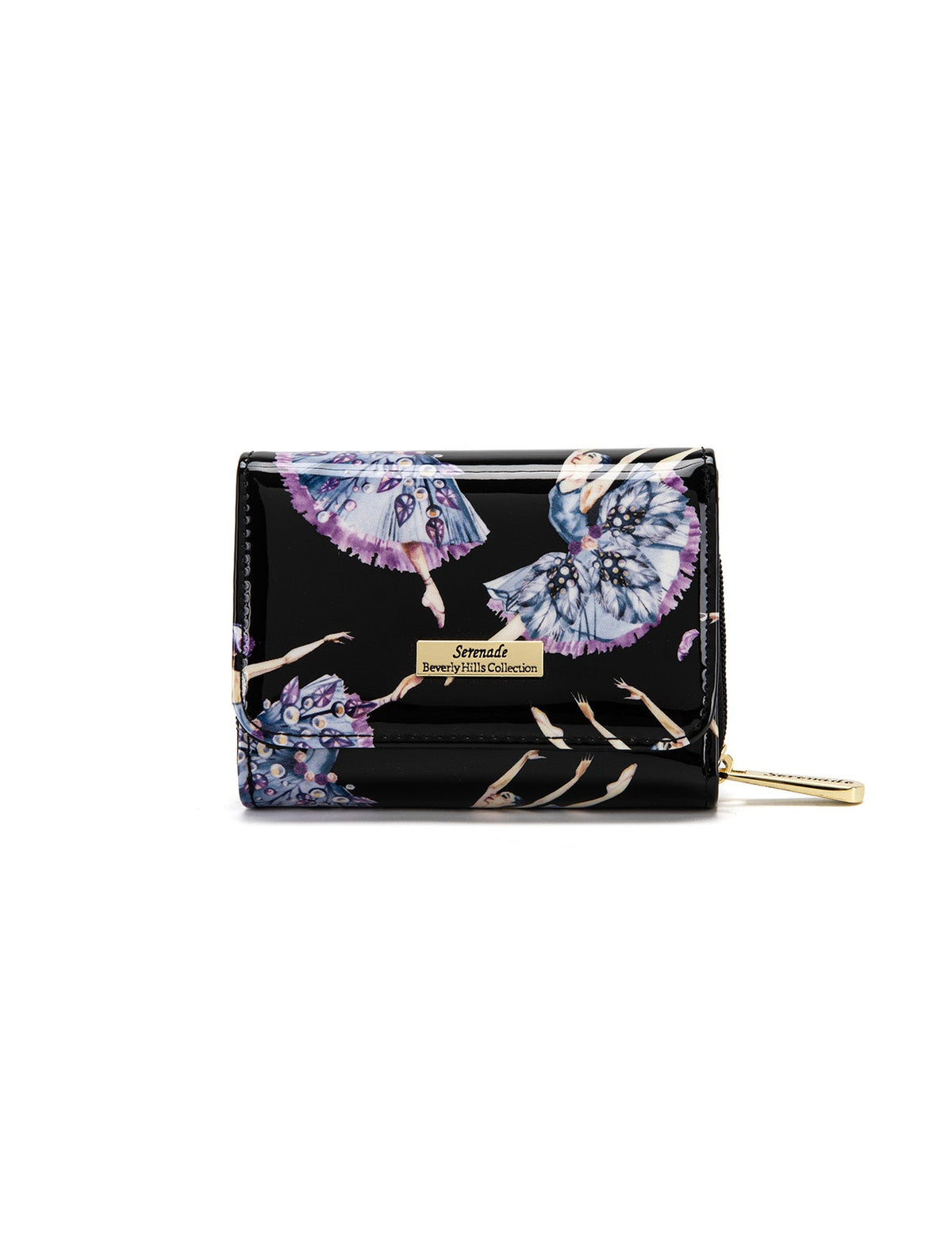 BALLERINA SML PATENT LEATHER WALLET WITH RFID- WSF4803