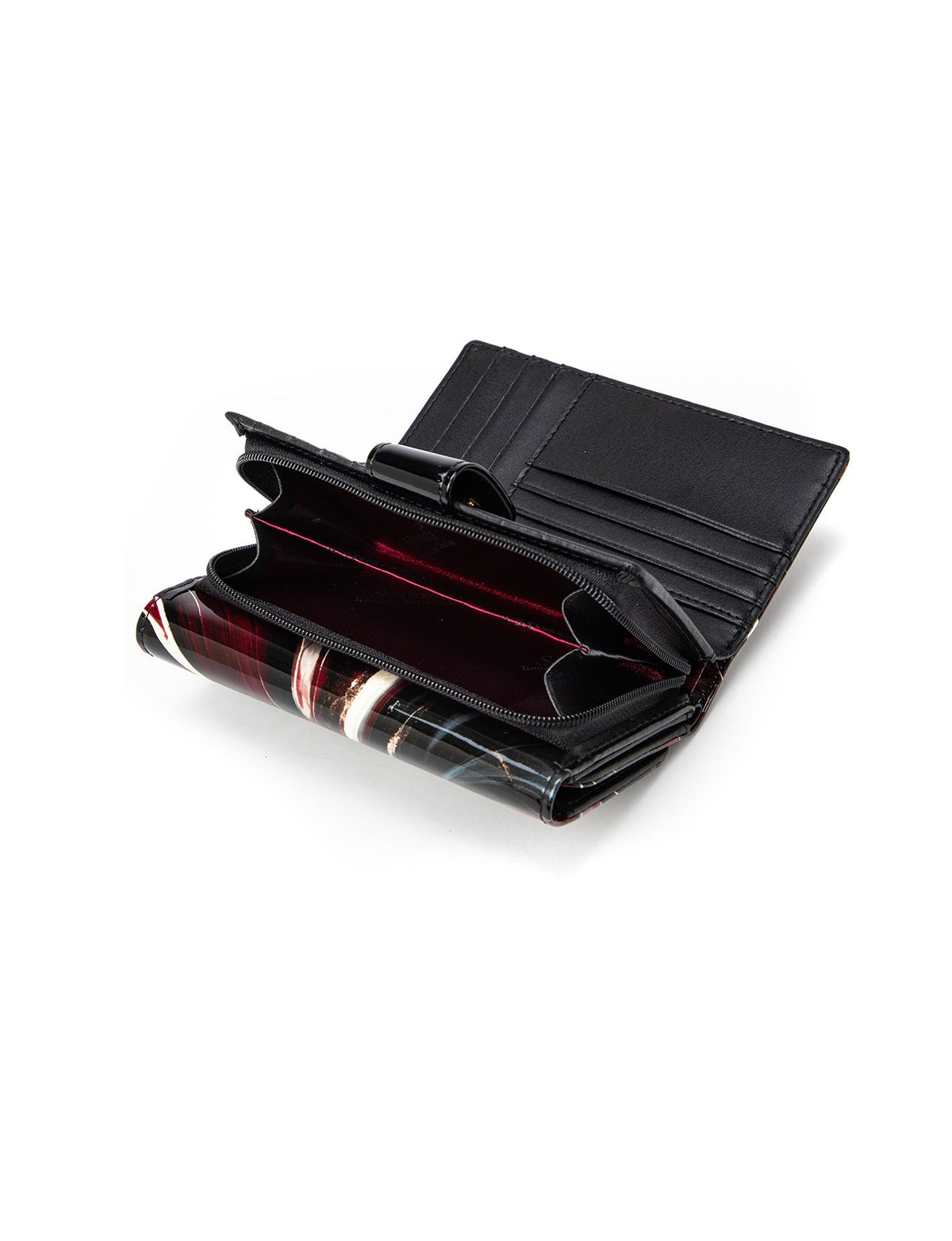 NEBULA MEDIUM PATENT LEATHER WALLET WITH RFID- WSF4902- NEW IN