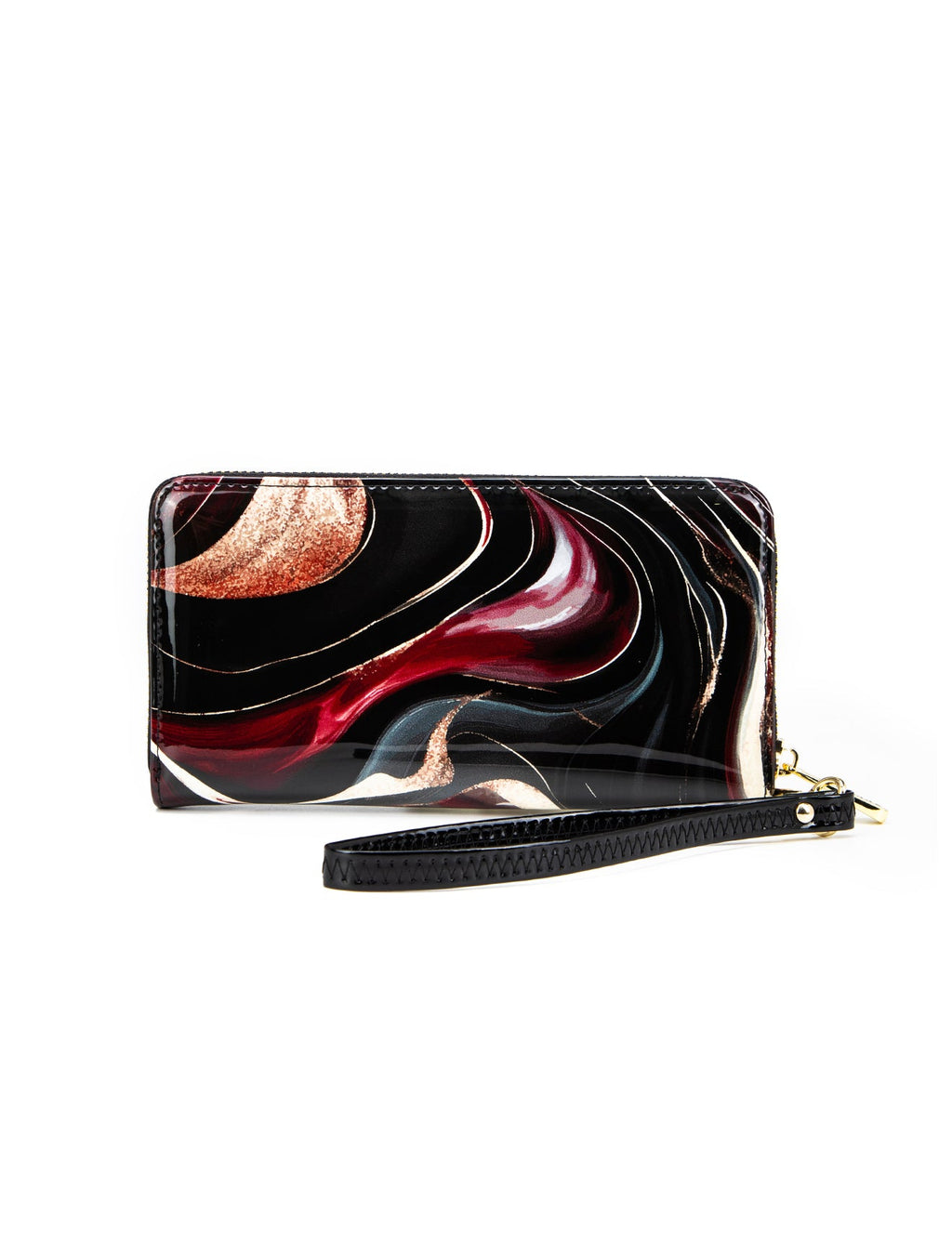 NEBULA ZIP AROUND LEATHER RFID WALLET- WSF4916- NEW IN