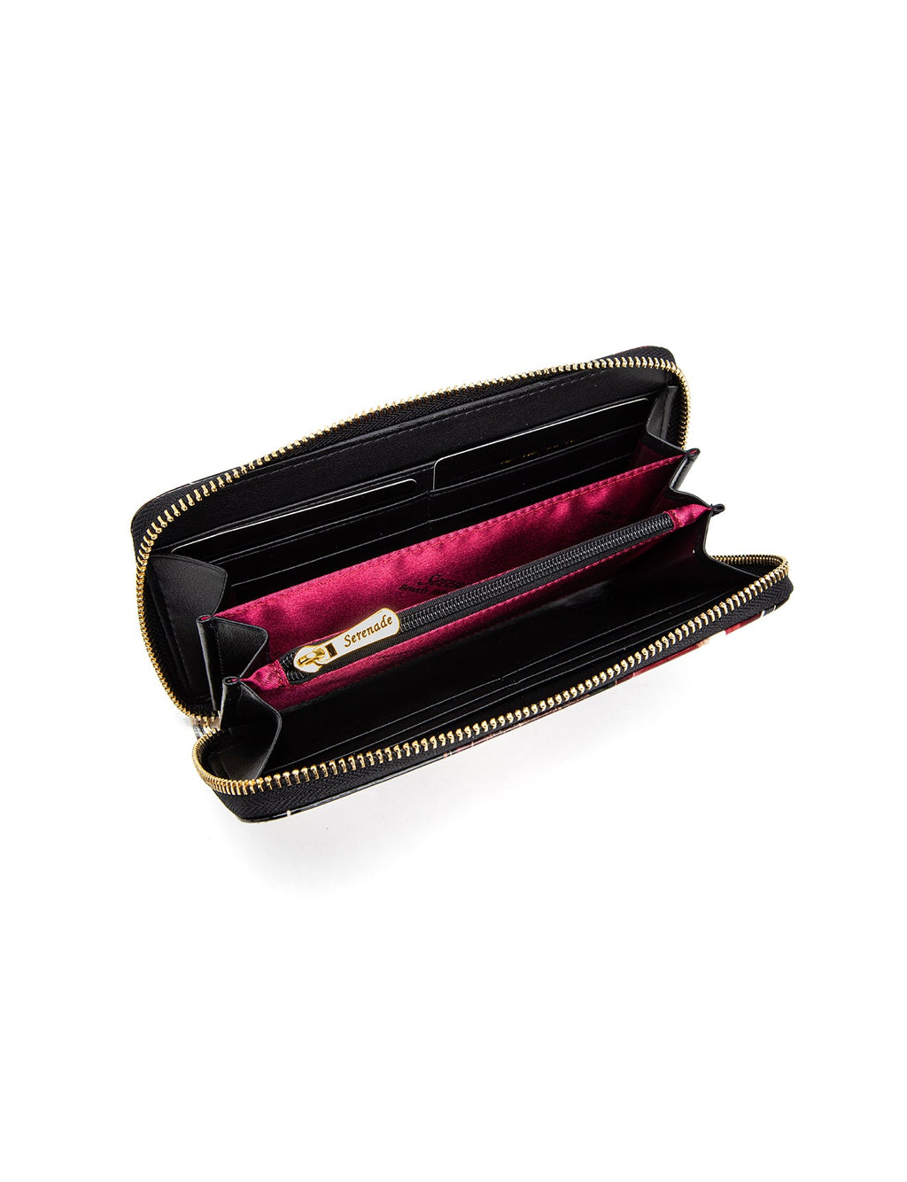 NEBULA ZIP AROUND LEATHER RFID WALLET- WSF4916- NEW IN