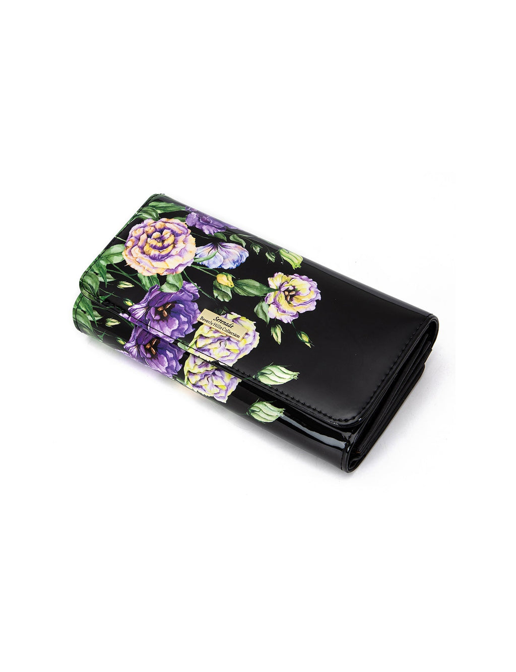 DIZZY LIZZY LARGE  PATENT LEATHER WALLET WITH RFID- WSF5101- NEW IN
