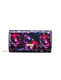 AMETHYST ROSE LARGE  PATENT LEATHER WALLET WITH RFID- WSF5301- NEW IN