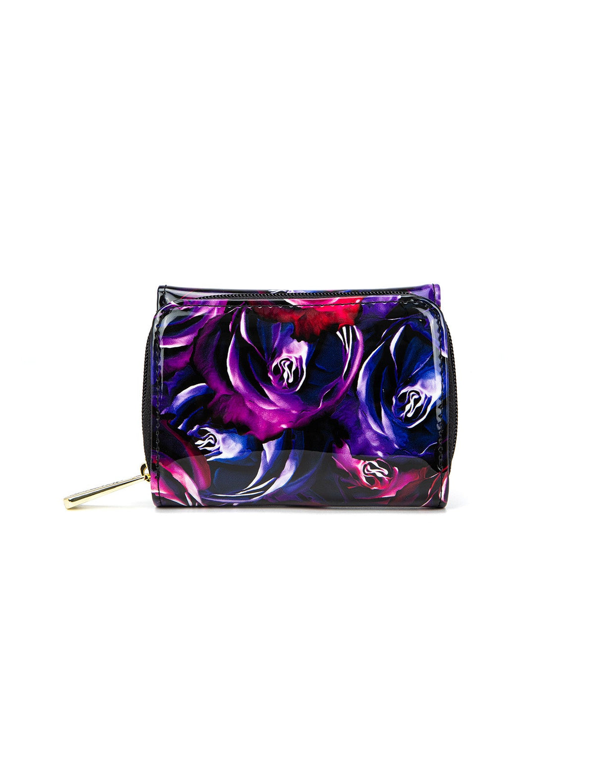 AMETHYST ROSE SML PATENT LEATHER WALLET WITH RFID- WSF5303- NEW IN