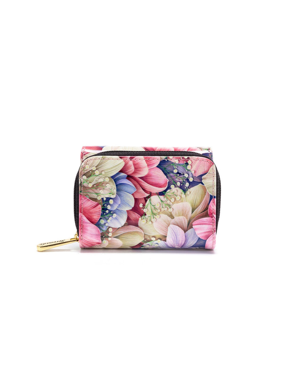 ANGELIQUE SML PATENT LEATHER WALLET WITH RFID-WSN5703