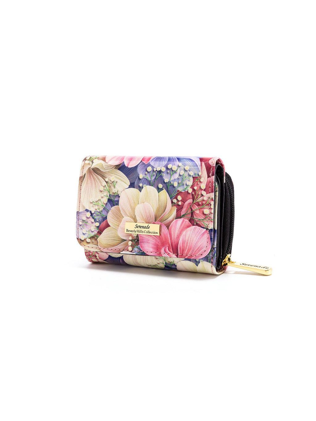 ANGELIQUE SML PATENT LEATHER WALLET WITH RFID-WSN5703