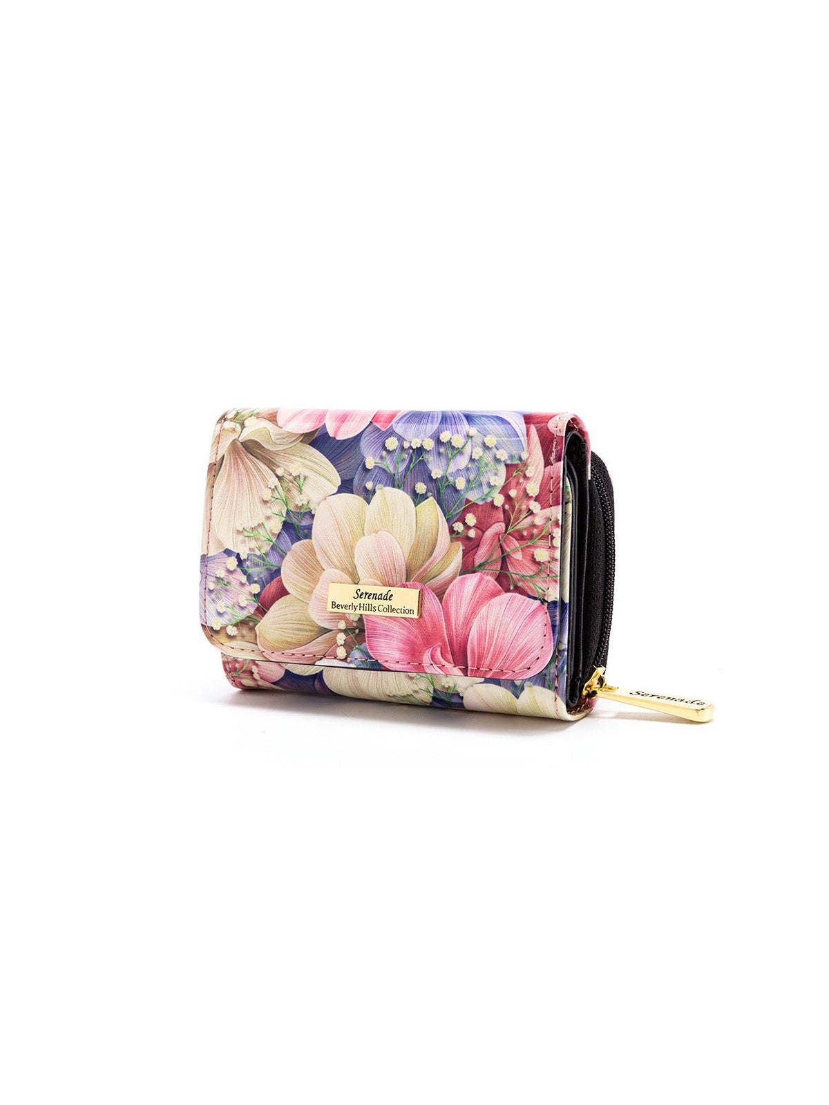 ANGELIQUE SML PATENT LEATHER WALLET WITH RFID-WSN5703