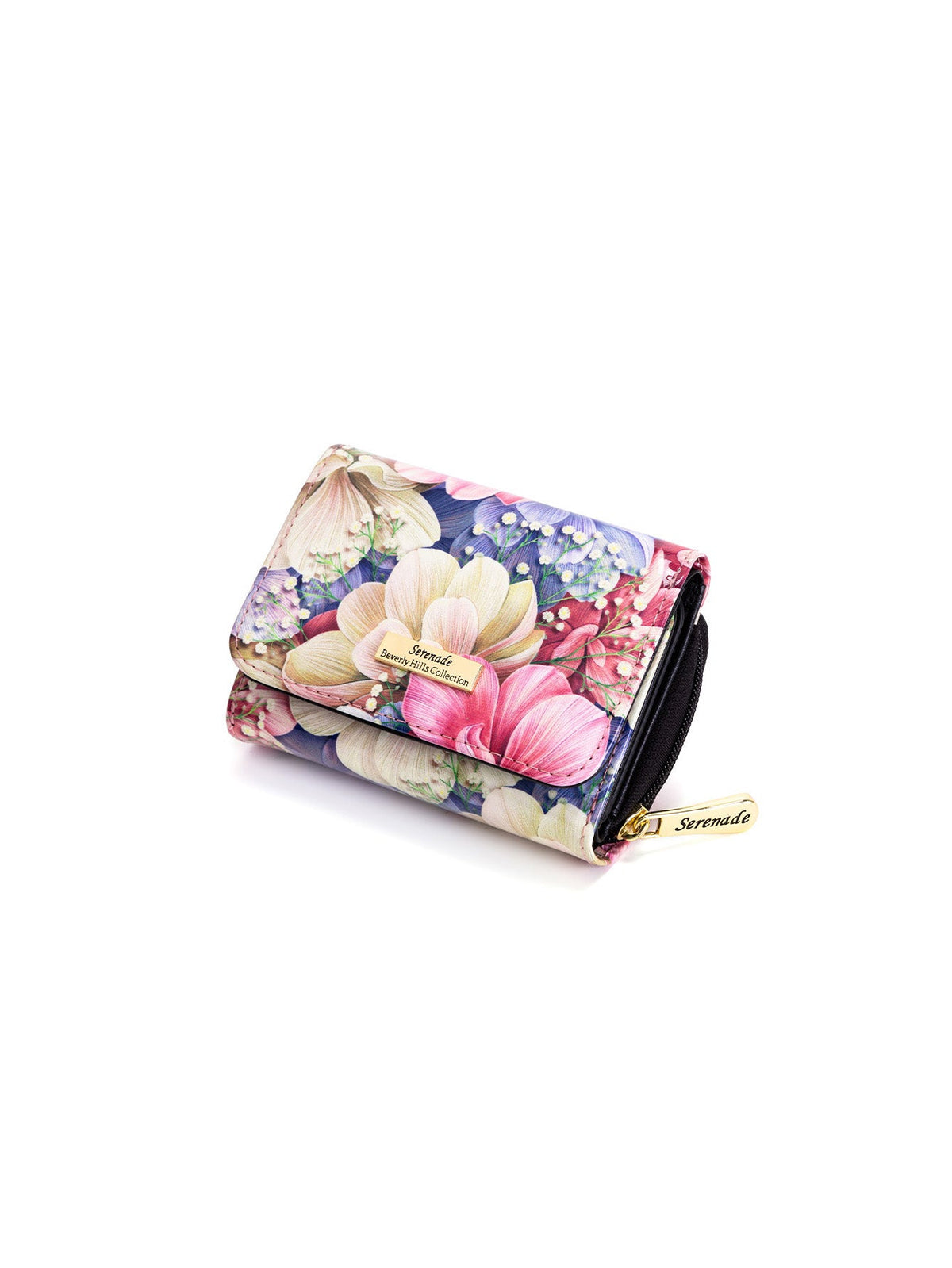 ANGELIQUE SML PATENT LEATHER WALLET WITH RFID-WSN5703