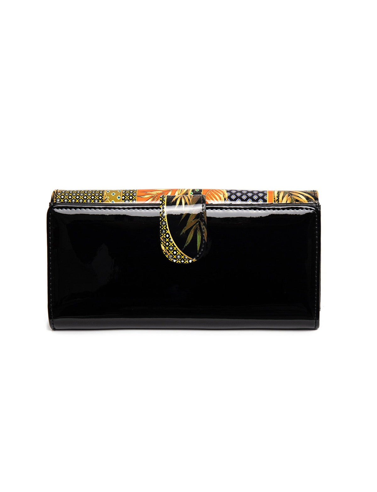 MATILDA LARGE  PATENT LEATHER WALLET WITH RFID-WSN6201