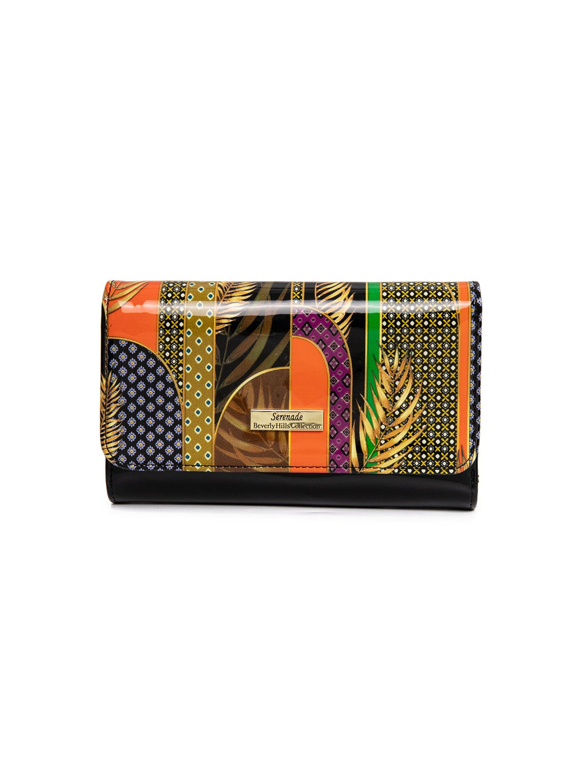 MATILDA MEDIUM PATENT LEATHER WALLET WITH RFID- WSN6202