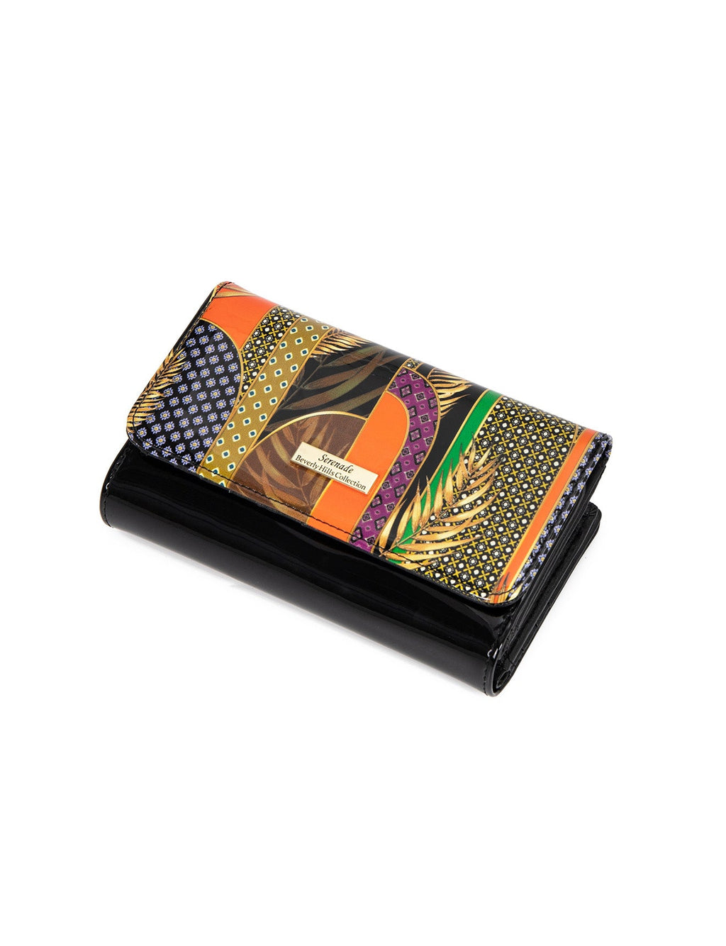 MATILDA MEDIUM PATENT LEATHER WALLET WITH RFID- WSN6202
