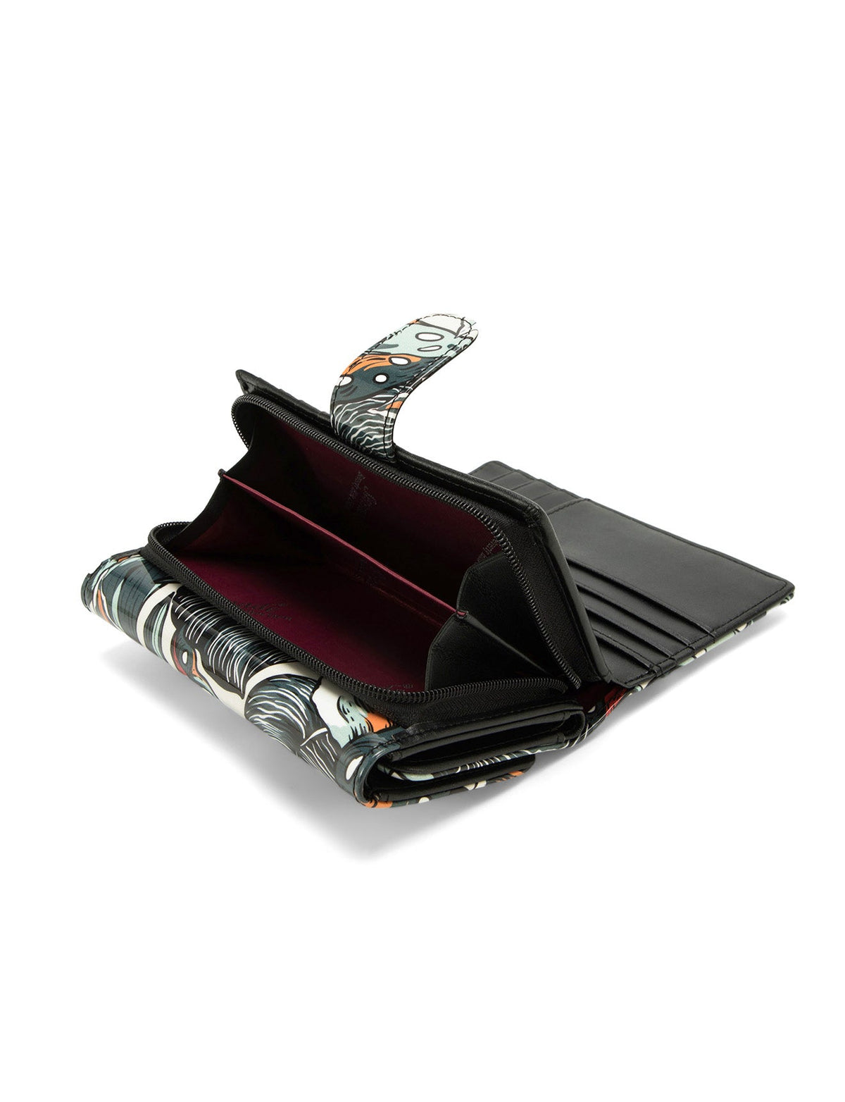 PHYLLIS MED LEATHER RFID WALLET-WSN8202