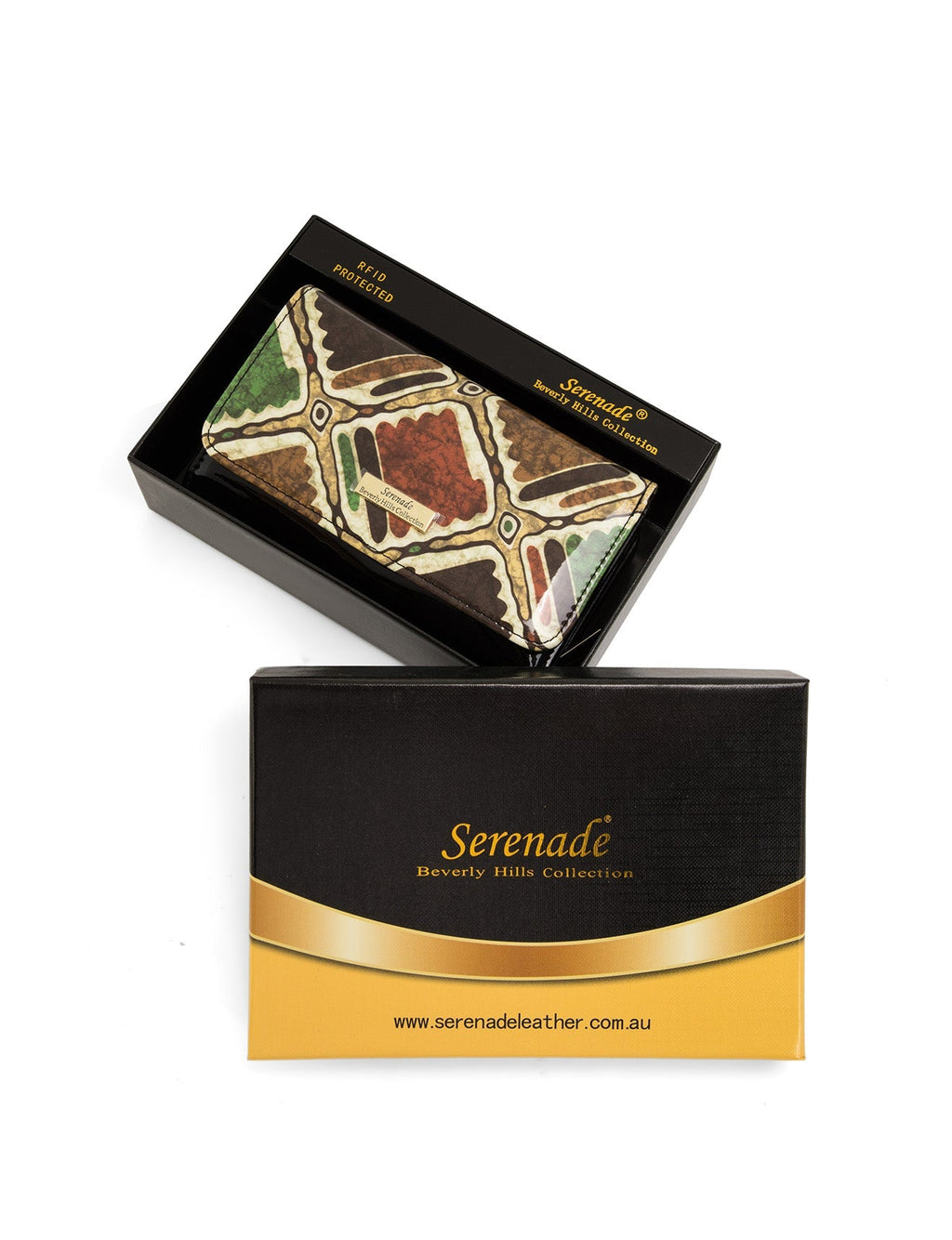 VERONA MED LEATHER RFID WALLET-WSN9002- SALE
