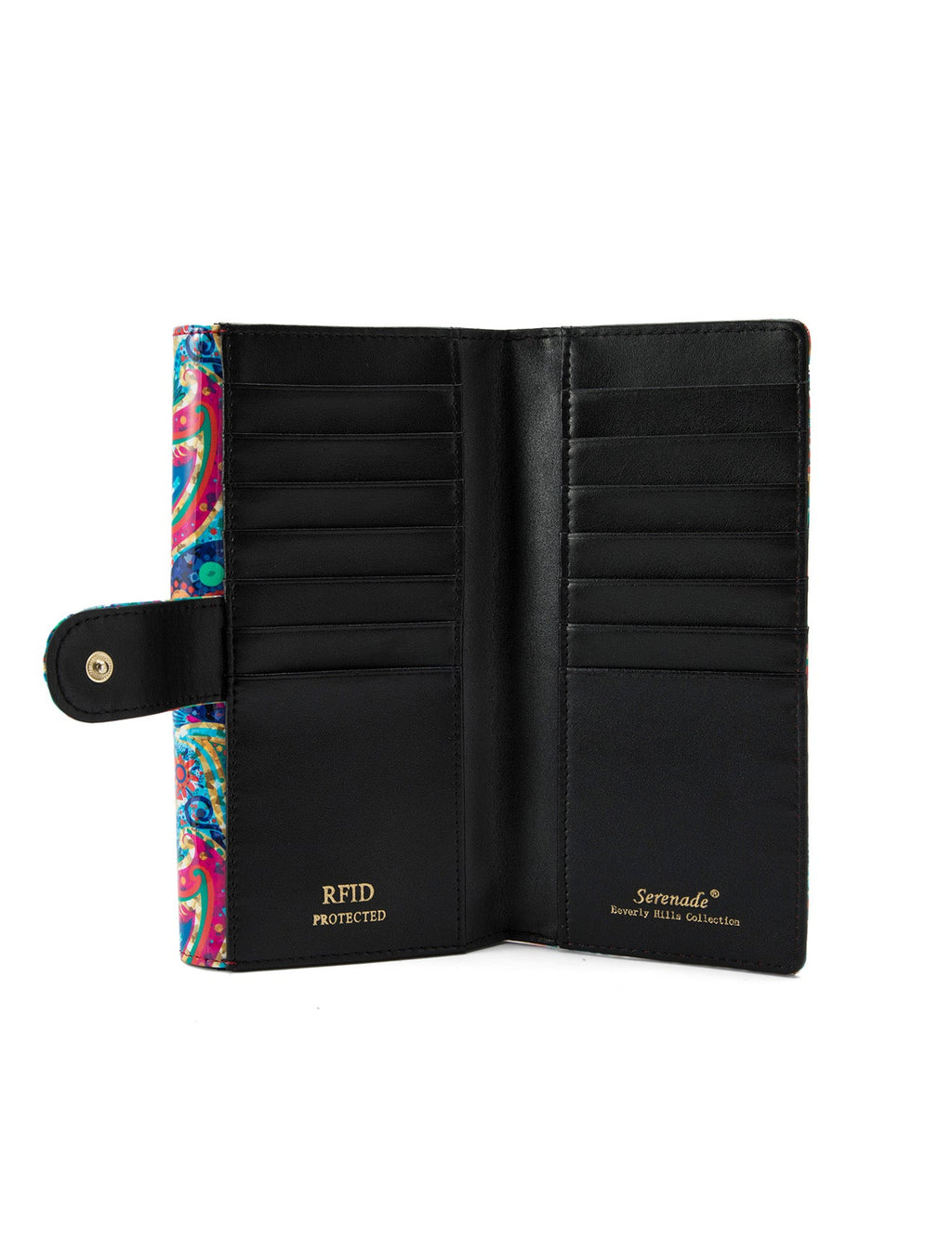 PAIGE LARGE LEATHER RFID WALLET- WSN9301