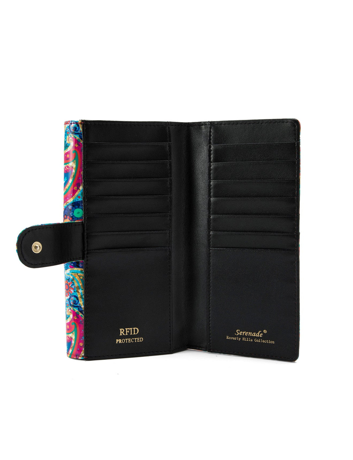 PAIGE LARGE LEATHER RFID WALLET- WSN9301