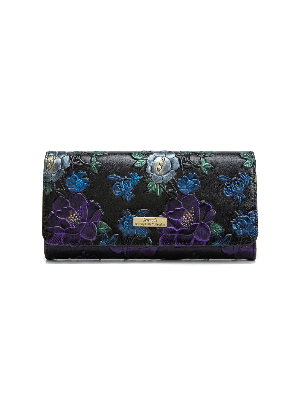 VINCENT LGE RFID HAND PAINTED LEATHER WALLET- WSN9801