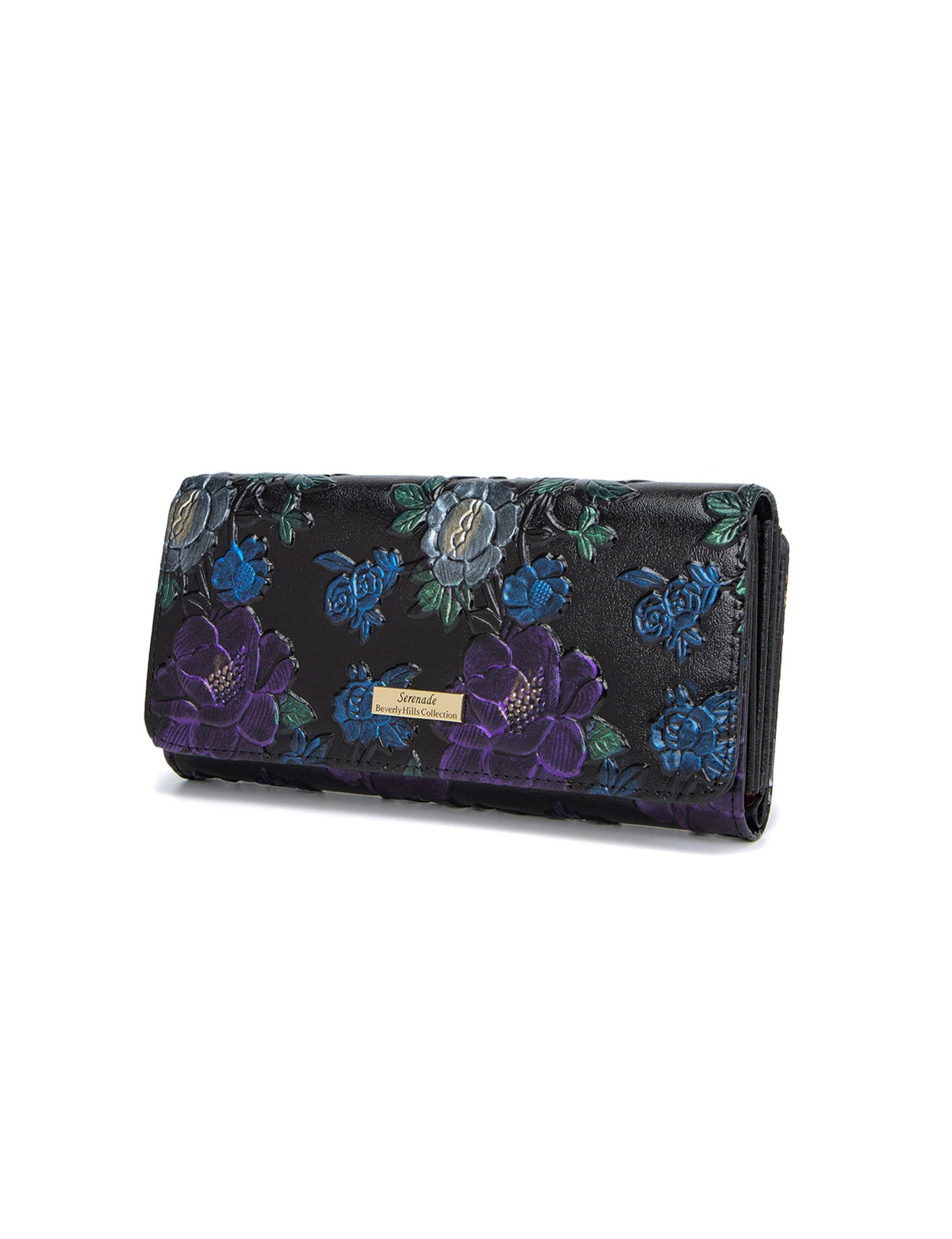 VINCENT LGE RFID HAND PAINTED LEATHER WALLET- WSN9801