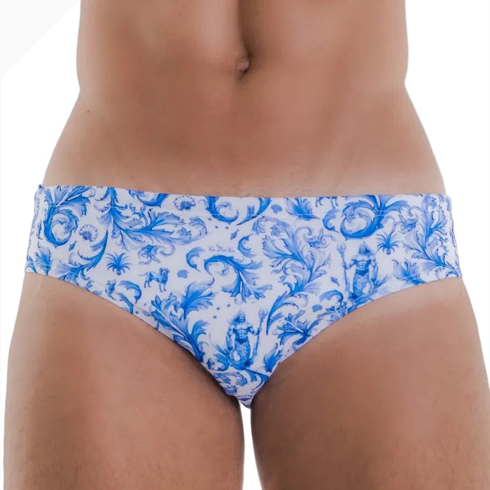 CA-RIO-CA Rei Netuno Brief Sunga  - Men's Designer Swimwear