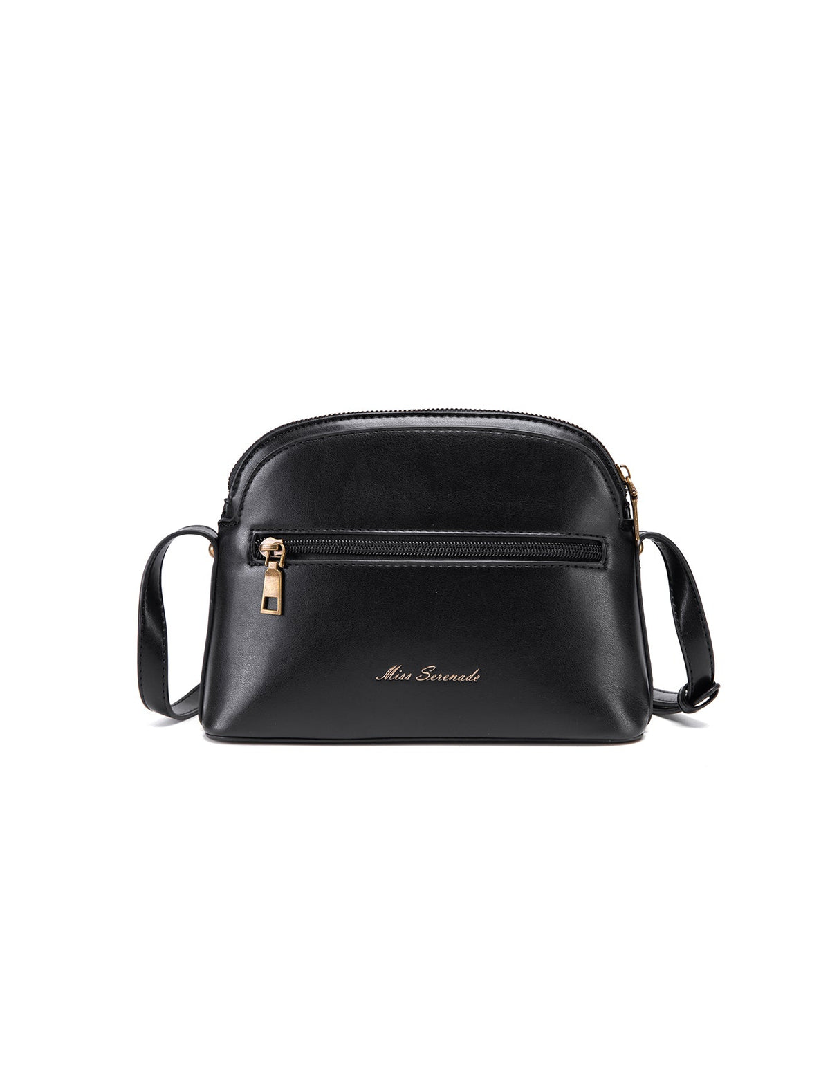 LYLA ECO EMBROIDERED VEGAN XBODY BAG-XB-2354-BLK