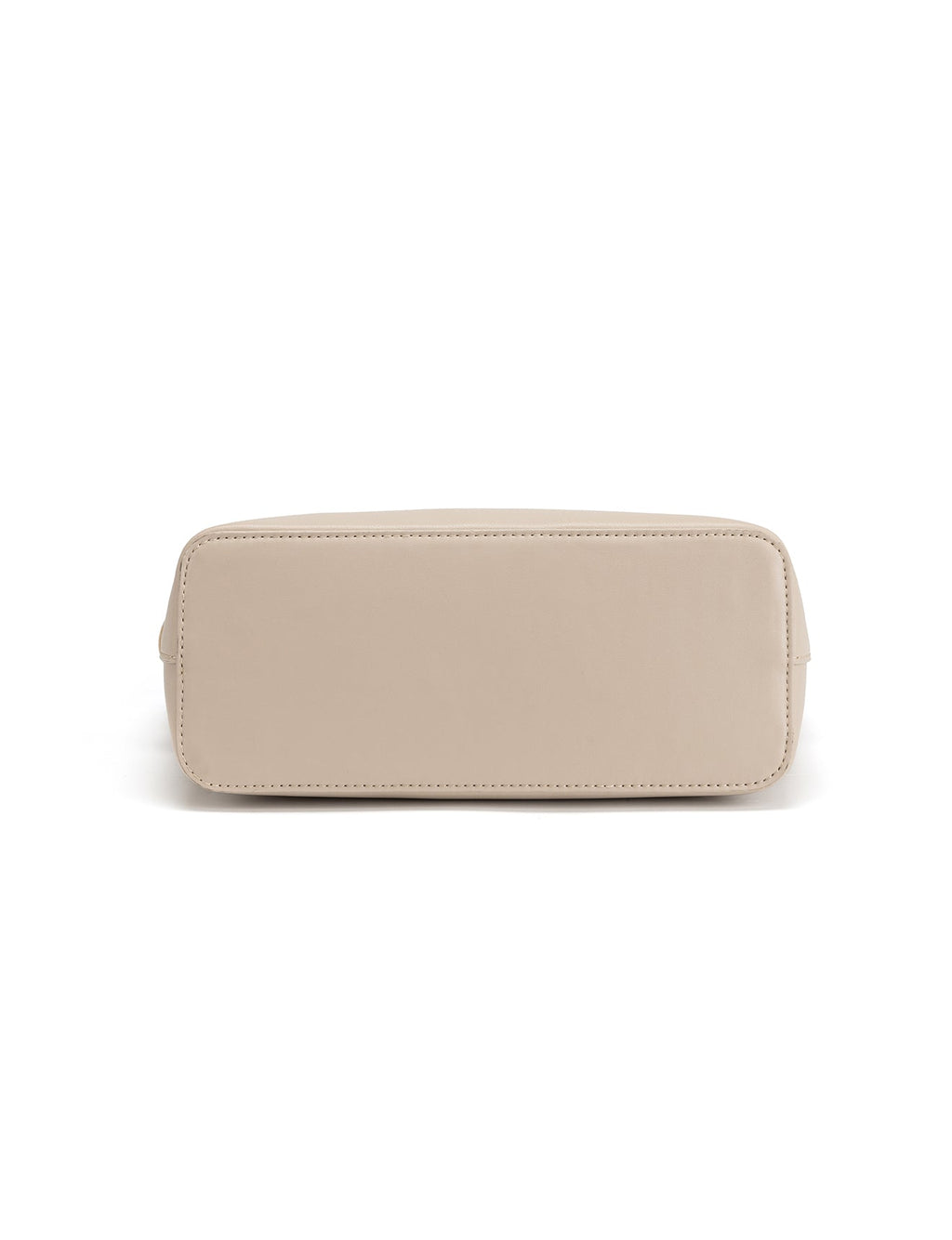 CATALINA VEGAN WOVEN PANEL GRIP BAG- XB-2364-TAUPE