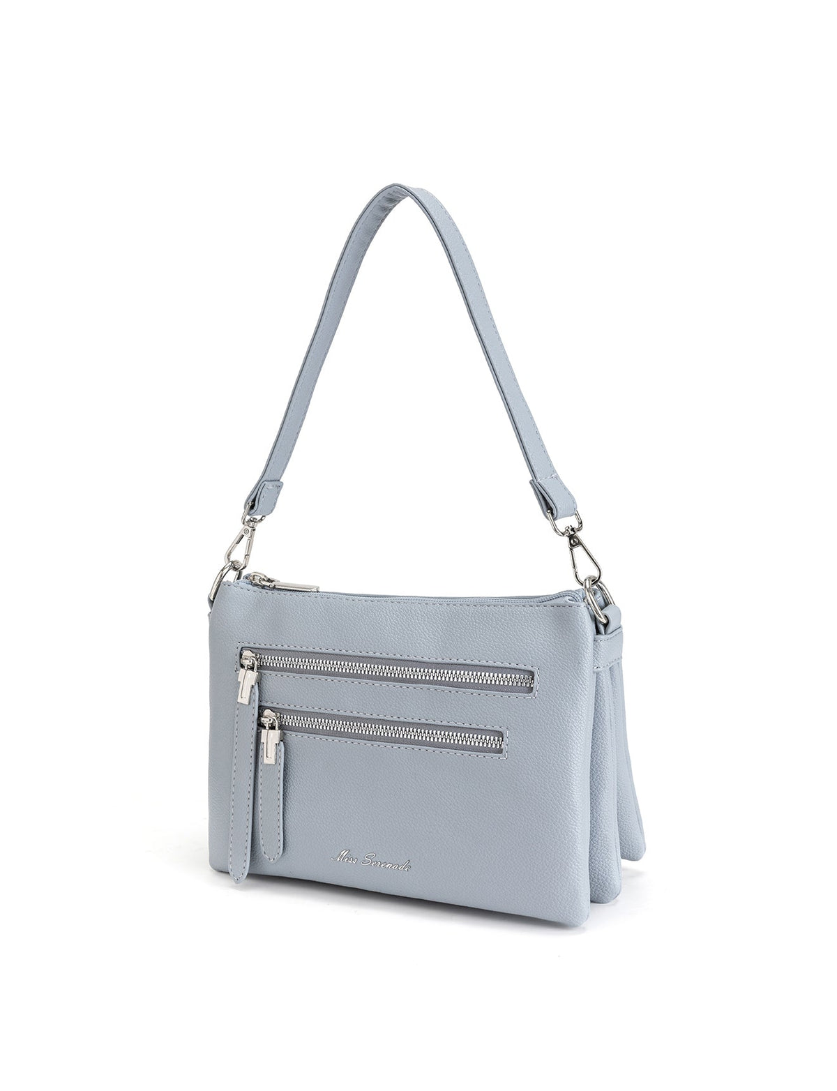 NATASHA MULTICOMPARTMENT VEGAN XBODY BAG - SKY BLUE