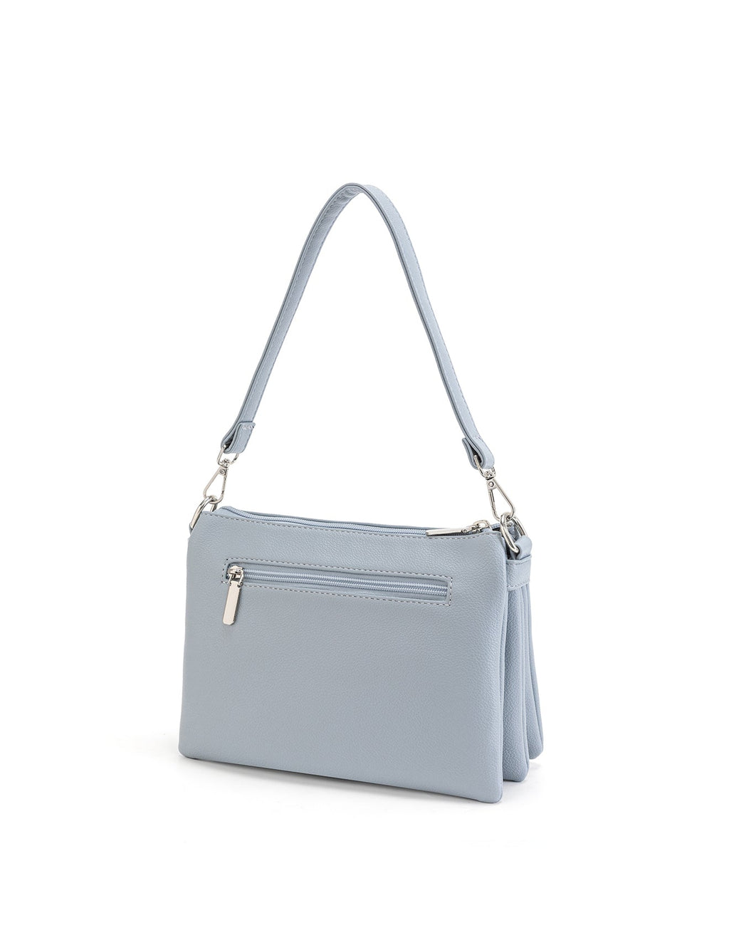 NATASHA MULTICOMPARTMENT VEGAN XBODY BAG - SKY BLUE