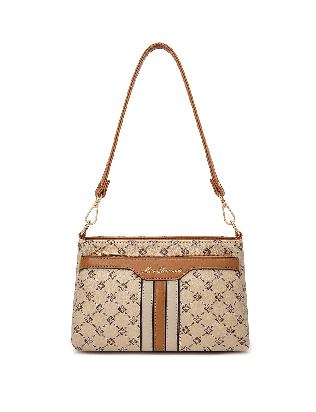 RITA MULTI COMPARTMENT VEGAN BAG- XB-2373-BEI- NEW IN