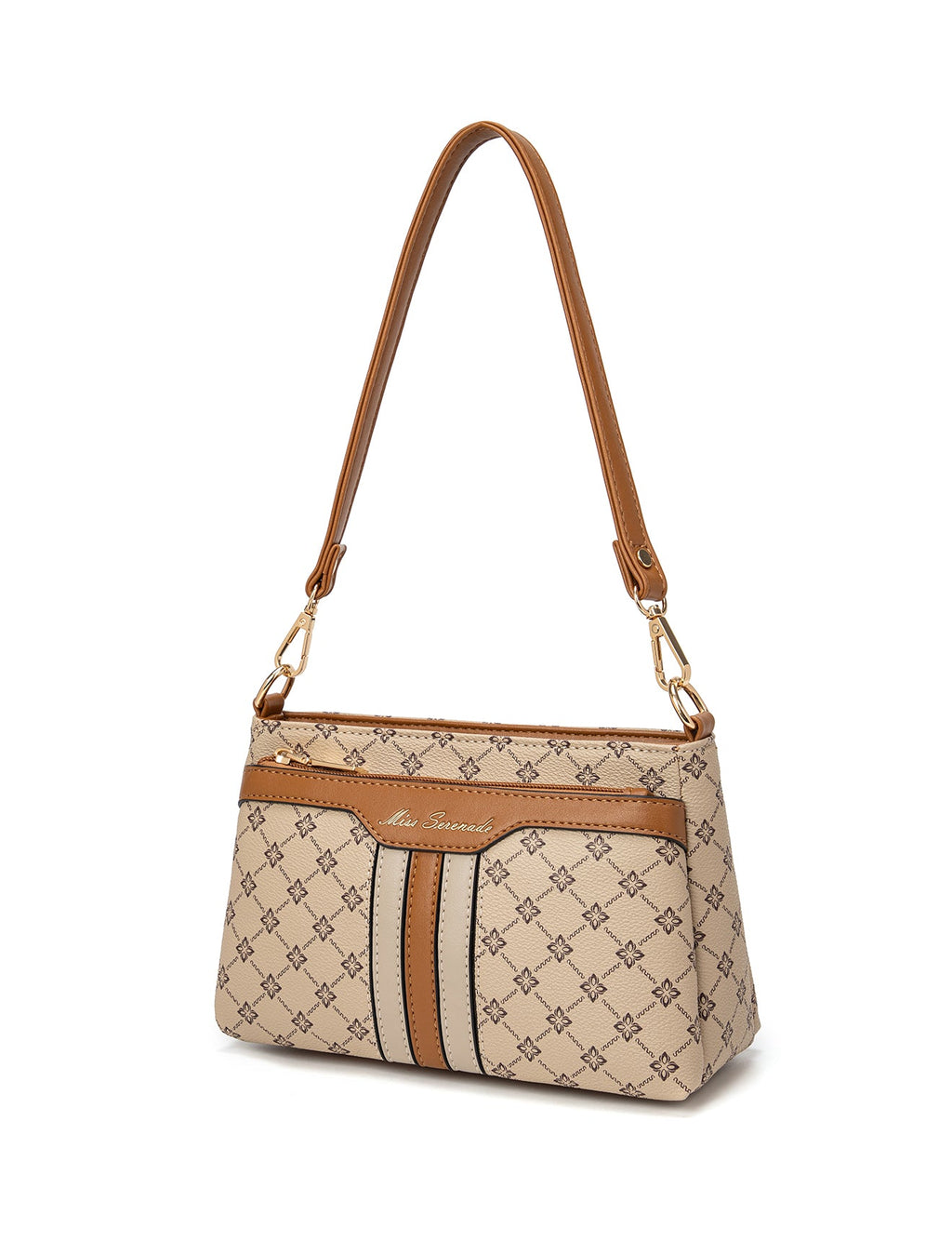 RITA MULTI COMPARTMENT VEGAN BAG- XB-2373-BEI- NEW IN