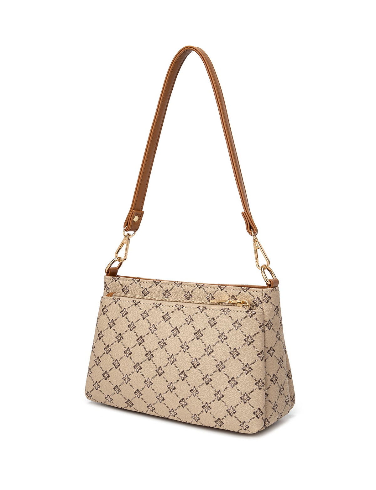 RITA MULTI COMPARTMENT VEGAN BAG- XB-2373-BEI- NEW IN