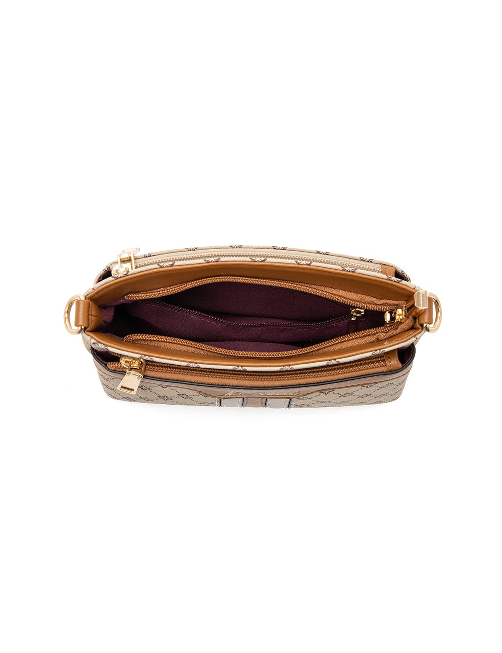RITA MULTI COMPARTMENT VEGAN BAG- XB-2373-BEI- NEW IN