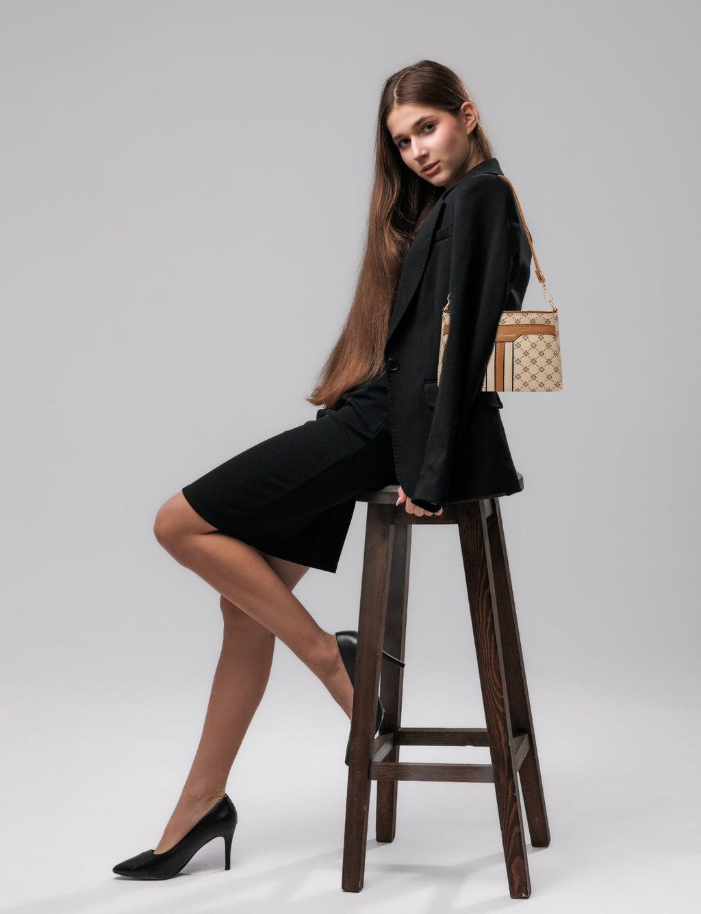 RITA MULTI COMPARTMENT VEGAN BAG- XB-2373-BEI- NEW IN