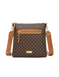 FLORENCE PRINTED XBODY BAG - TAN