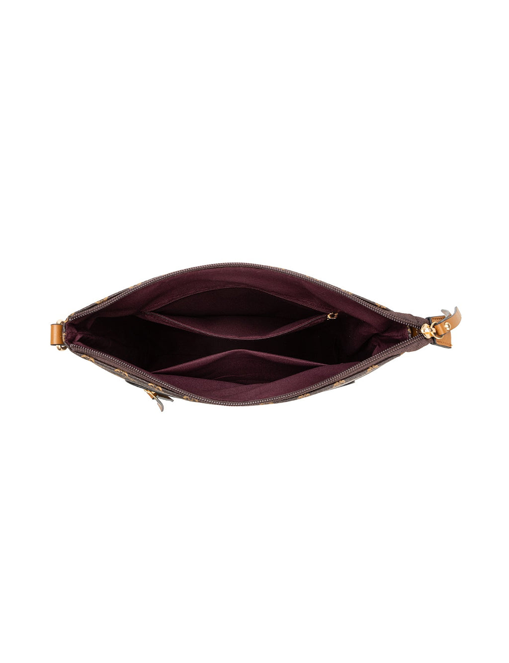 FLORENCE PRINTED XBODY BAG - TAN