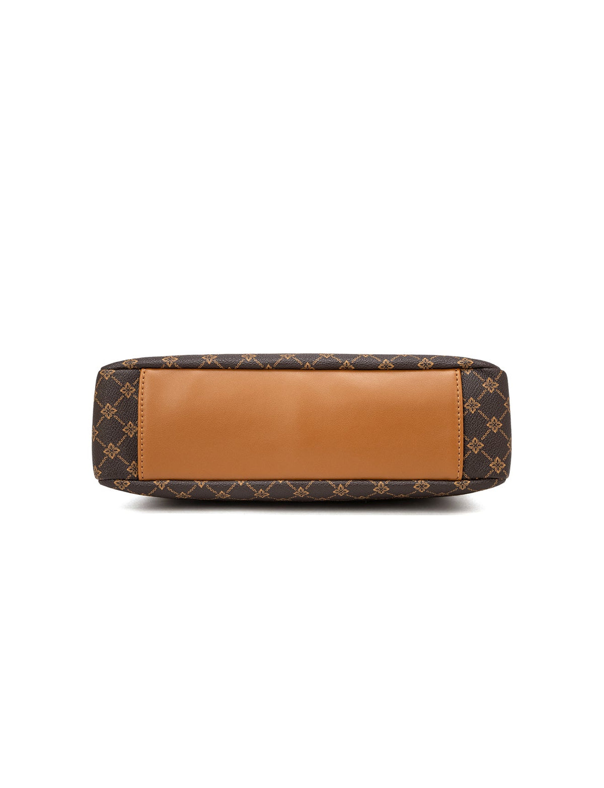 ROME TRIPLE COMPARTMENT XBODY BAG - TAN
