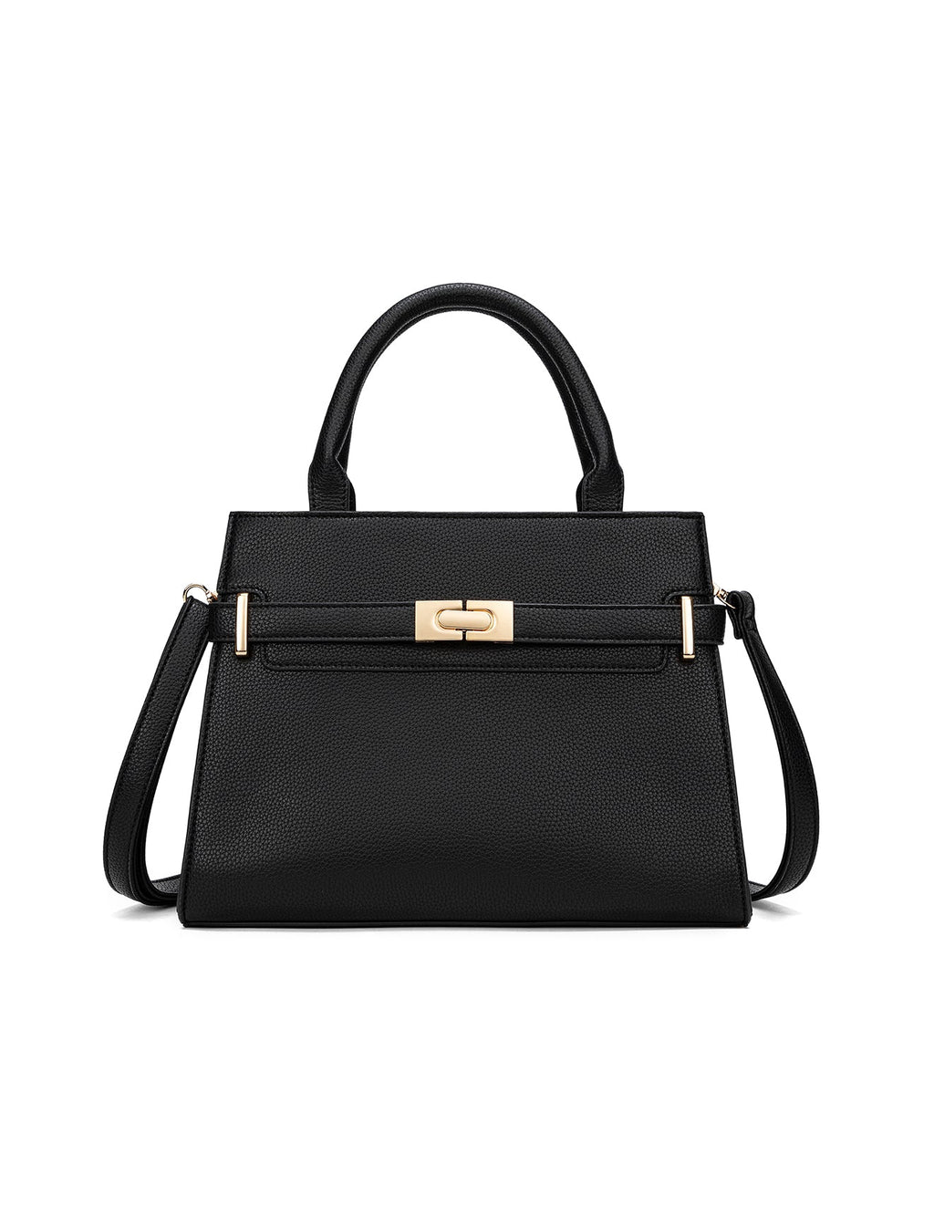THE GRACE BAG WITH ADJUSTABLE XBODY STRAP - BLACK