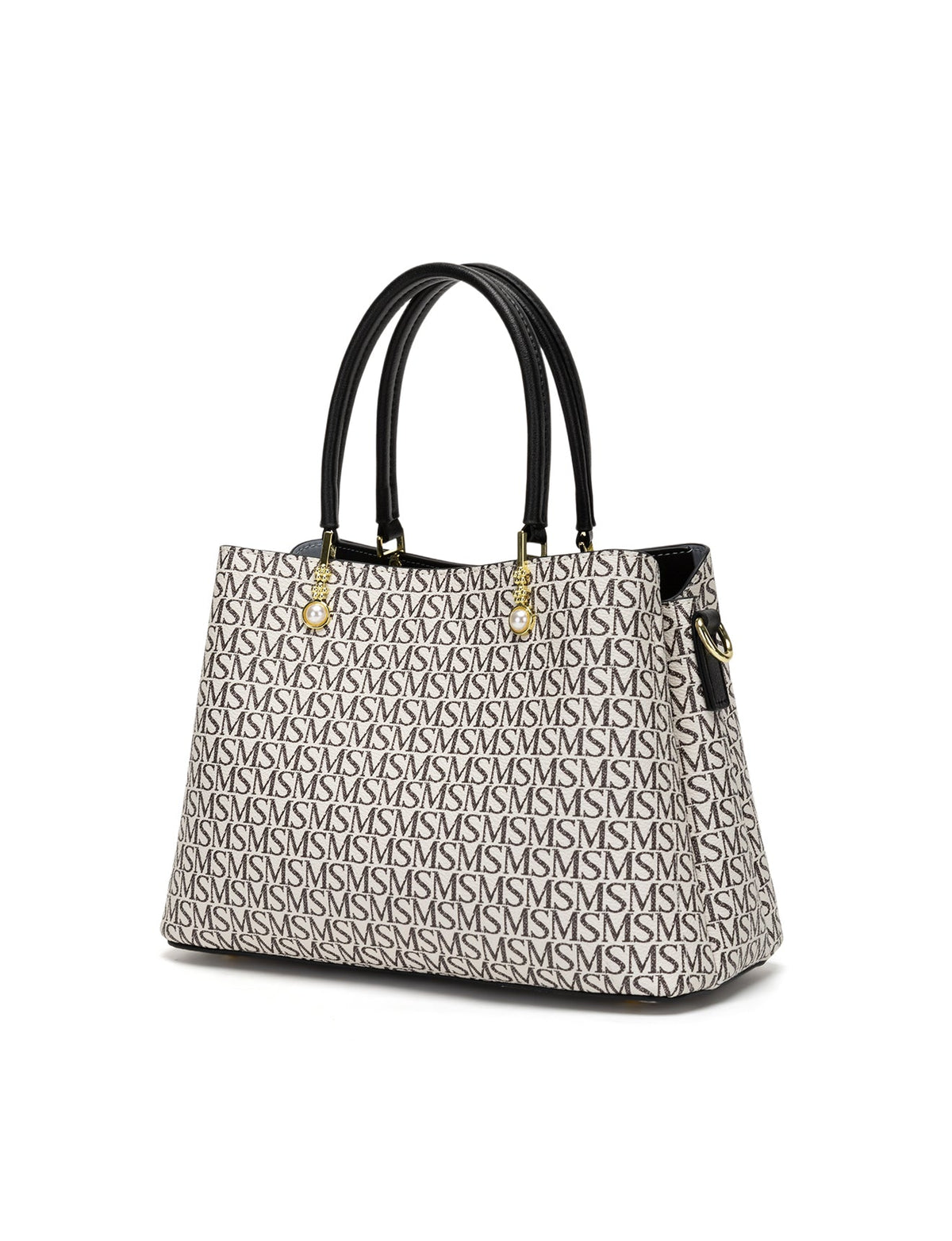 MS PRINT BAG - BEIGE PRINT