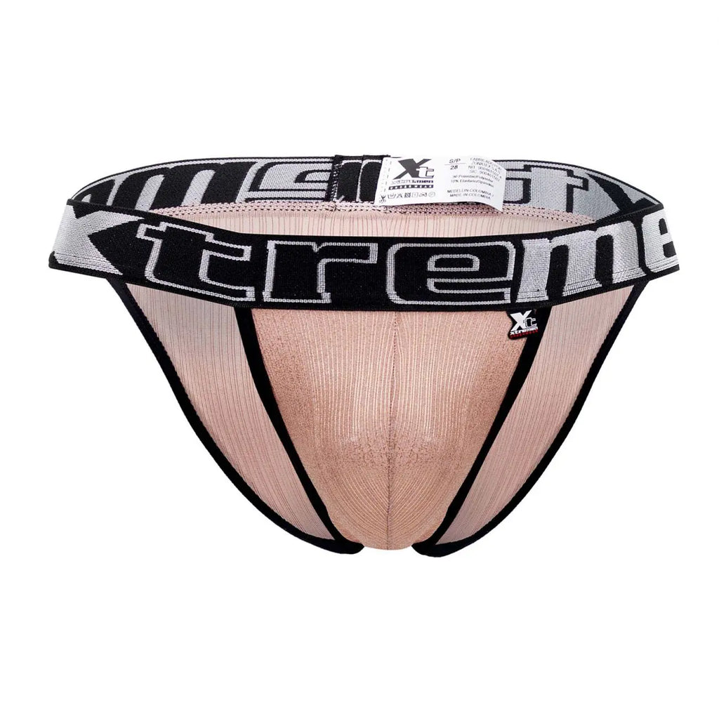 Xtremen メンズアンダーウェア 91089X Frice マイクロファイバー ビキニ カラー ピンク