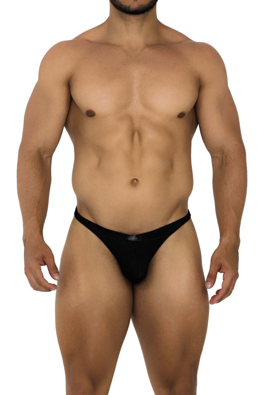 Xtremen 91185 메시 끈 팬티 색상 블랙