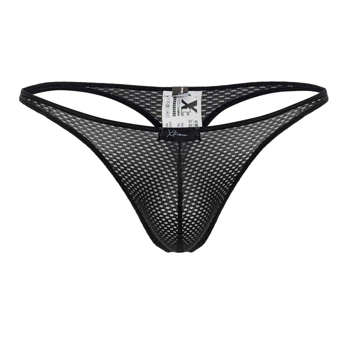 Xtremen 91185 메시 끈 팬티 색상 블랙