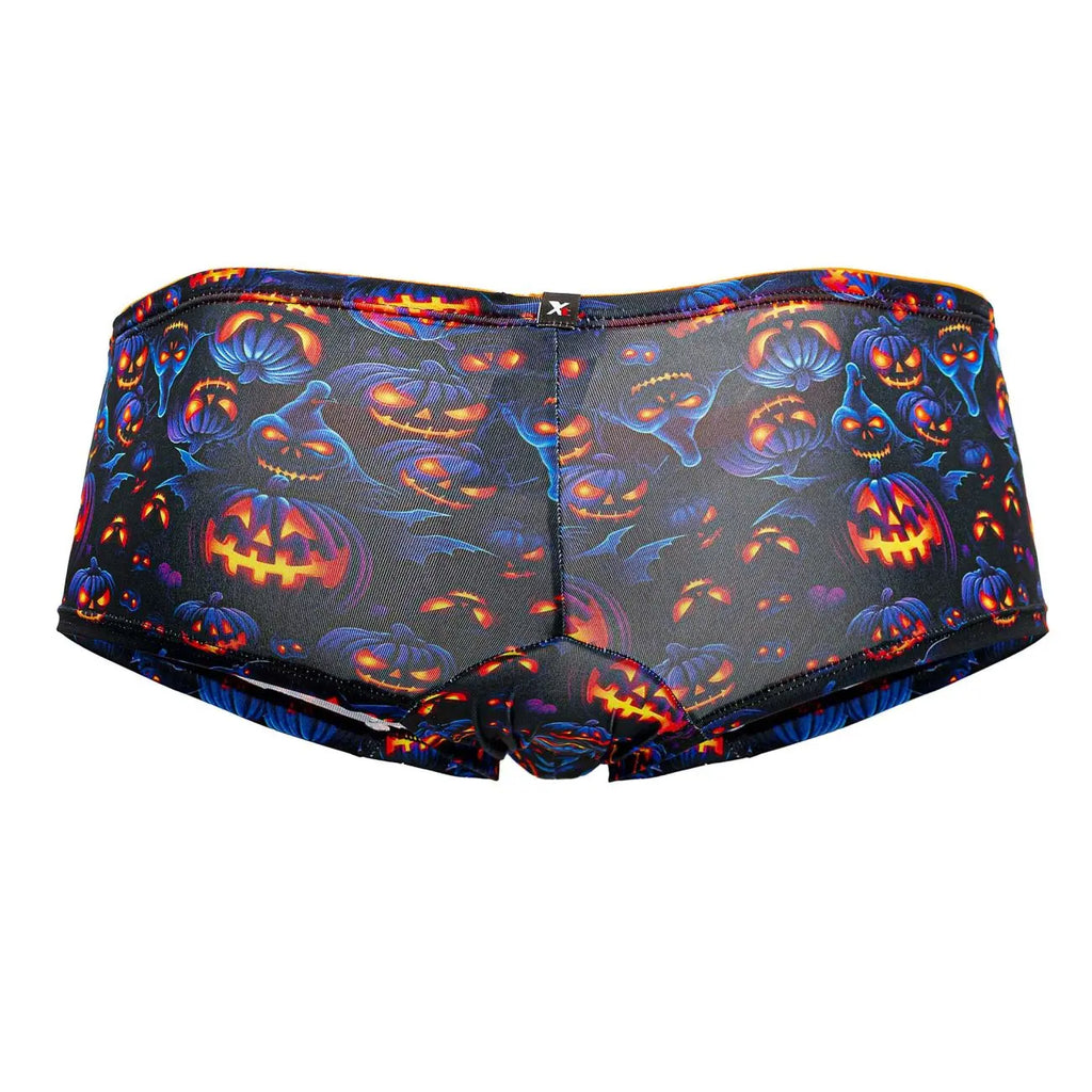 Xtremen 남성용 속옷 91193 프린트 트렁크 색상 PUMPKINS
