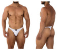 Xtremen 91198 자카드 통 팬티 색상 화이트