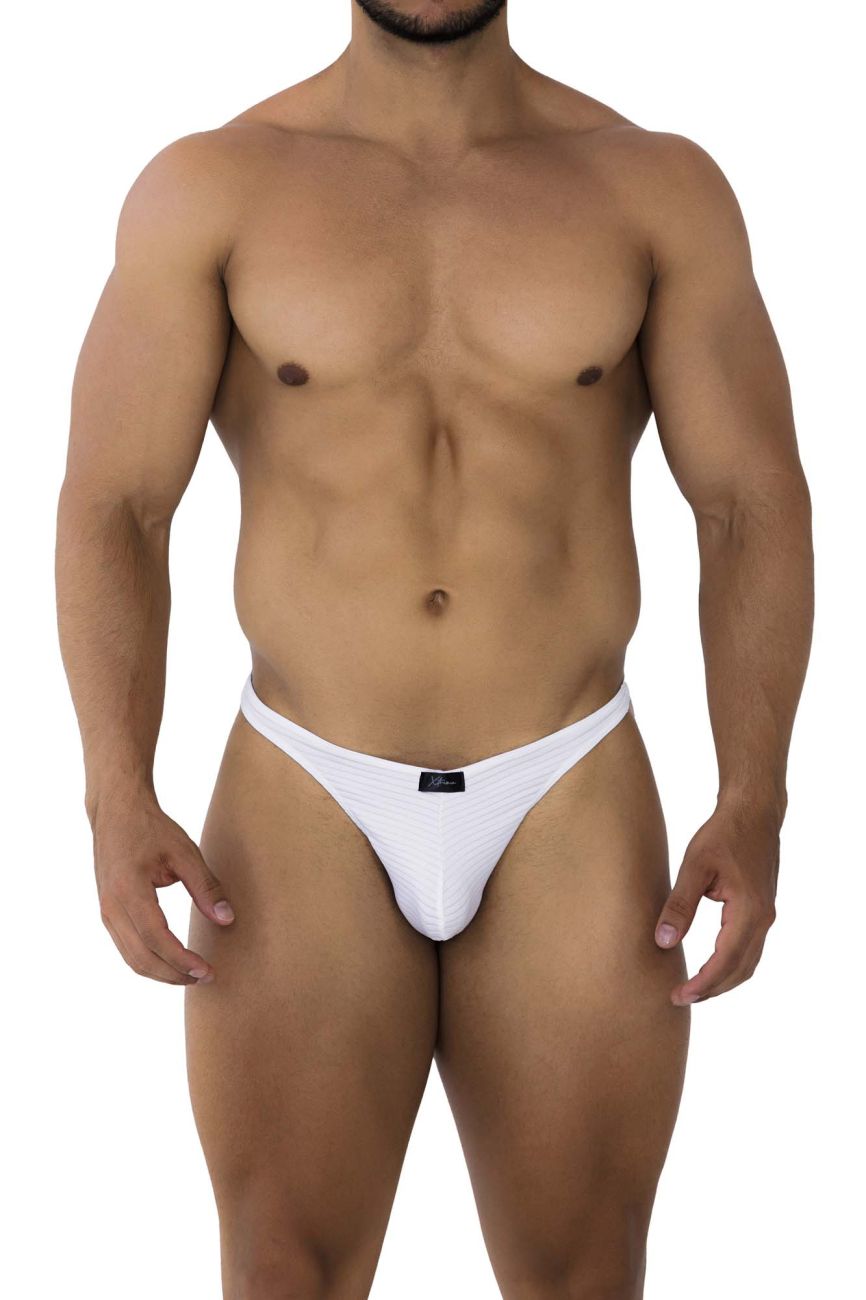 Xtremen 91198 자카드 통 팬티 색상 화이트